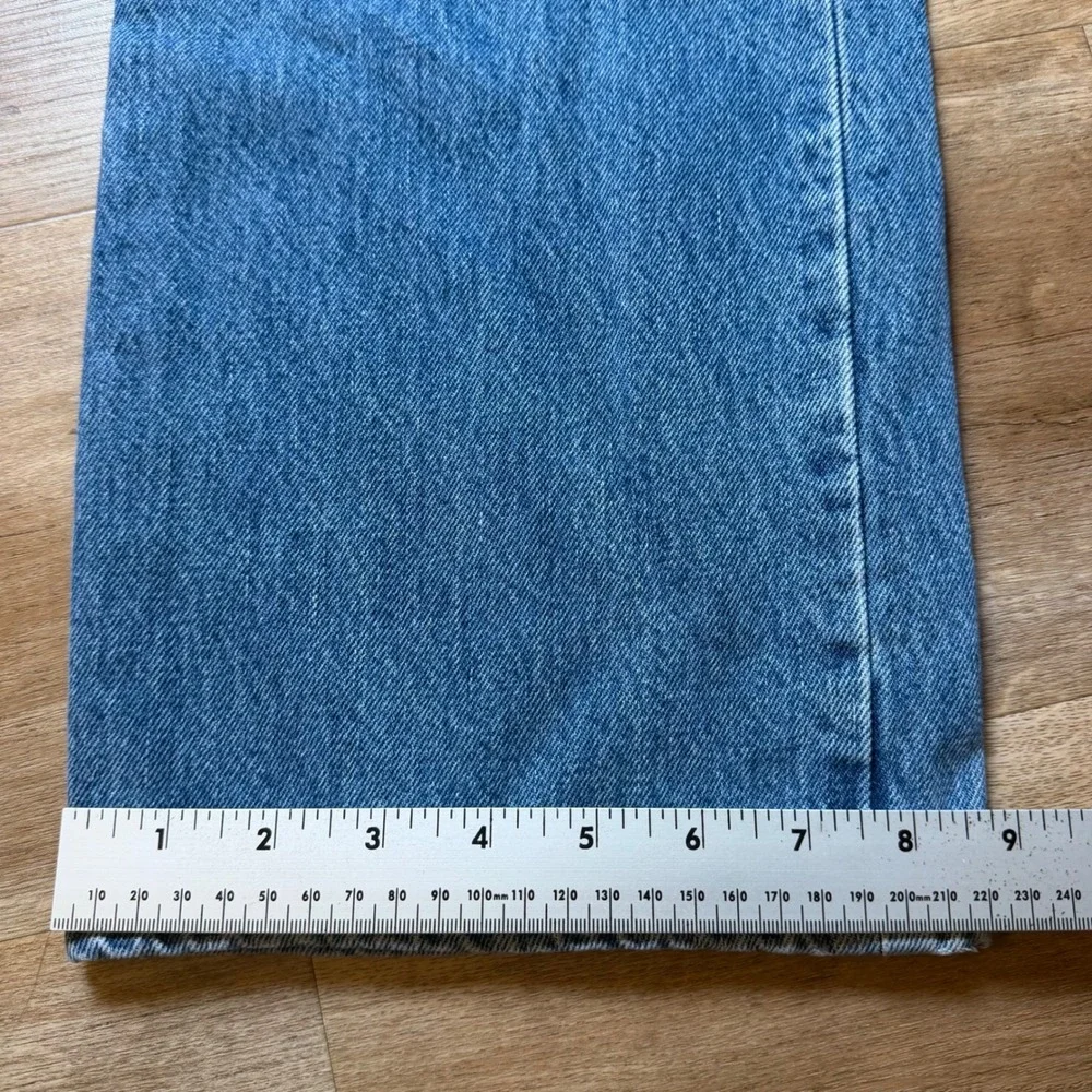 Levi's 501 Original Fit Jeans Mens 34x30 Blue Straight Leg Button Fly Y2K Denim